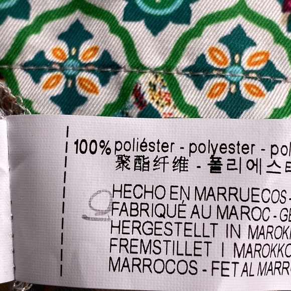 🌹NWT. Zara Multicolored Patchwork Print wrap Mini Dress. Size XS. - Picture 8 of 9